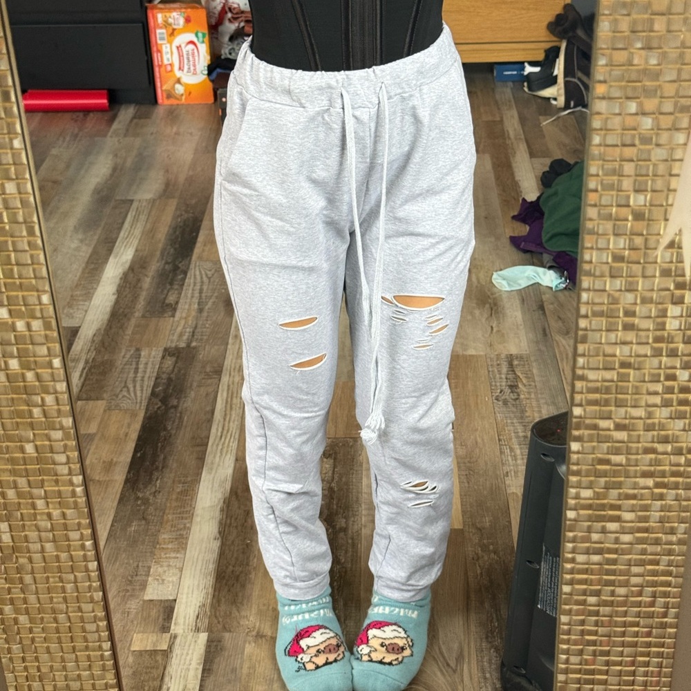 Womens Grey sweatpants